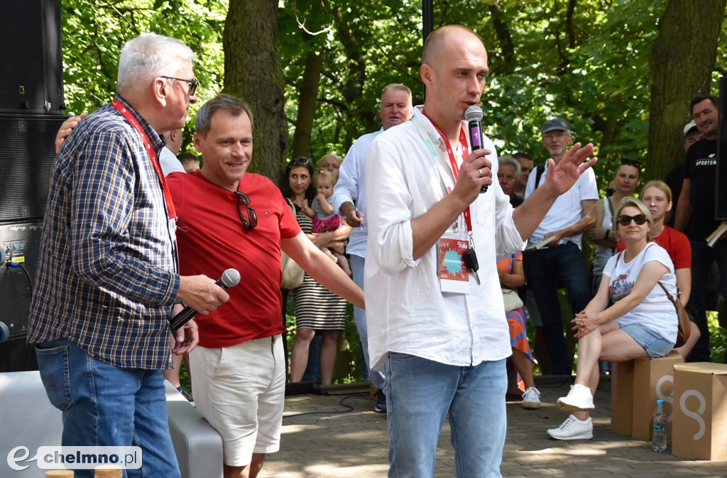Rzesza fanów Marka Niedźwieckiego w Chełmnie