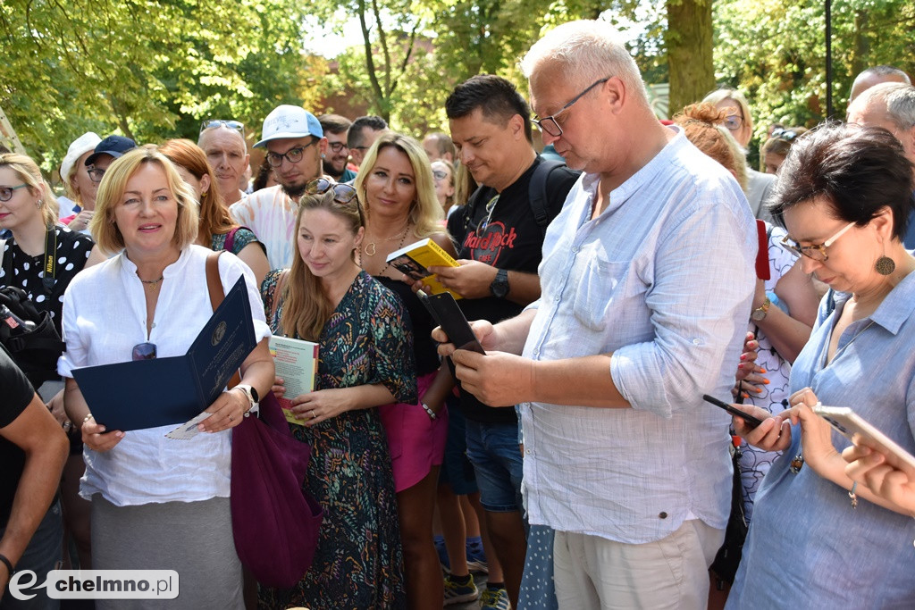 Rzesza fanów Marka Niedźwieckiego w Chełmnie