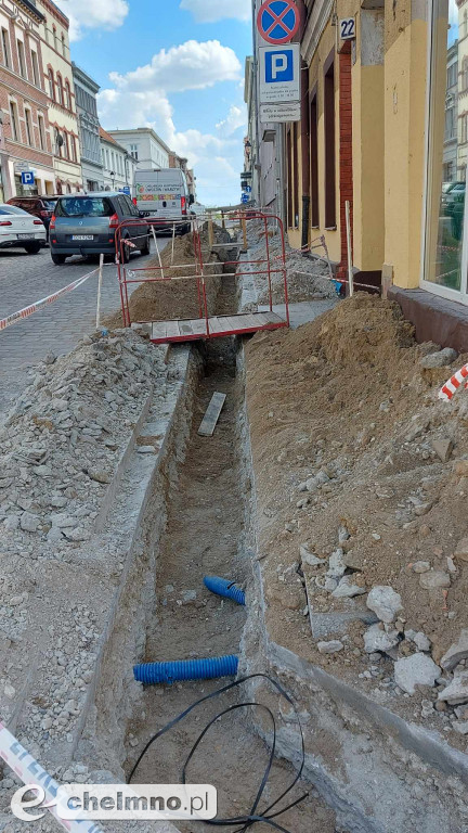 Ulica Wodna ponownie rozkopana. A było tak pięknie...
