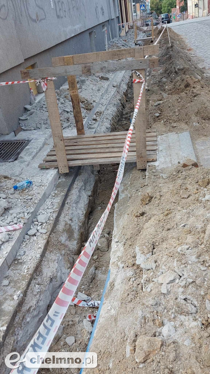 Ulica Wodna ponownie rozkopana. A było tak pięknie...
