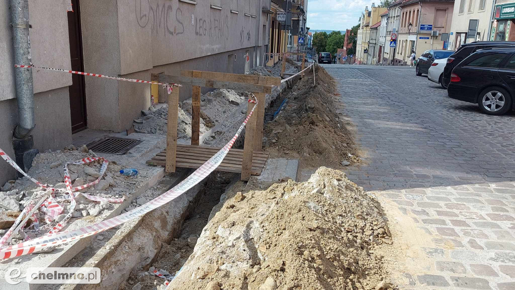 Ulica Wodna ponownie rozkopana. A było tak pięknie...