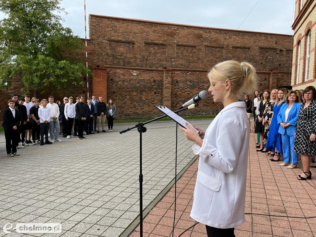 Tak nowy rok szkolny i uczniów witano w ZS nr 2