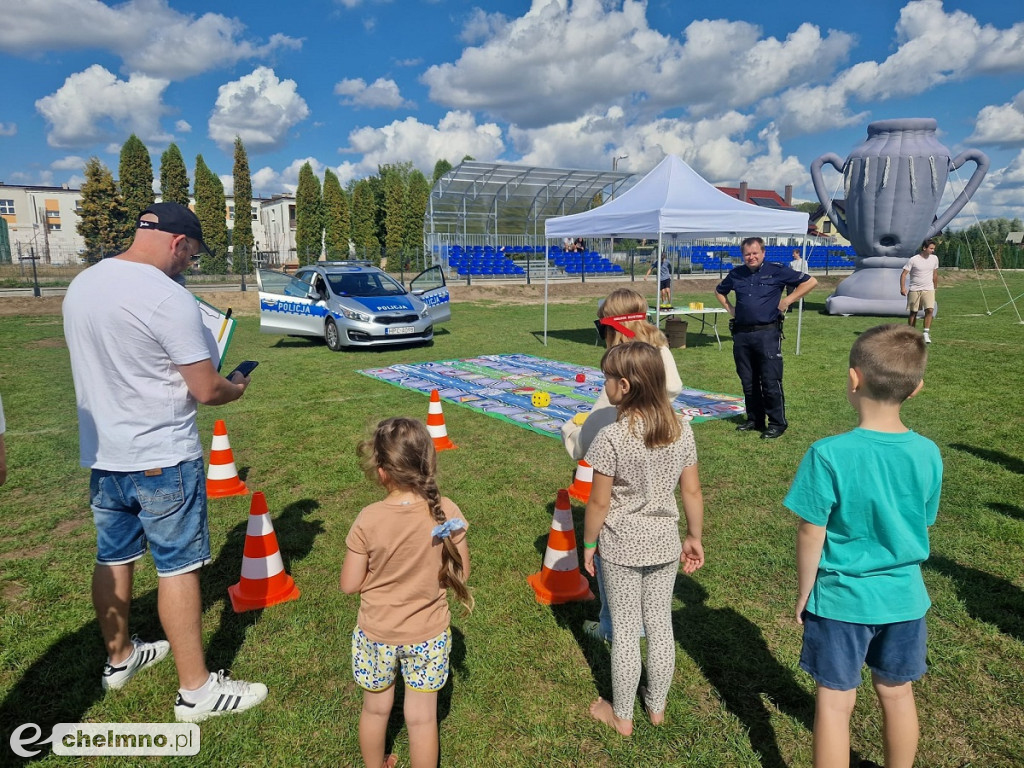 Policjanci uczestniczyli w pikniku rodzinnym w Brzozowie