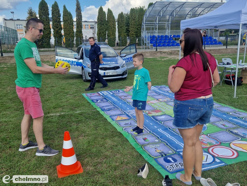 Policjanci uczestniczyli w pikniku rodzinnym w Brzozowie