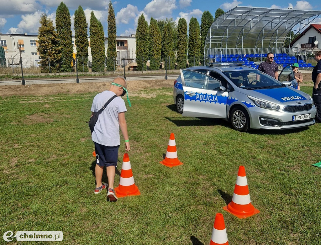 Policjanci uczestniczyli w pikniku rodzinnym w Brzozowie