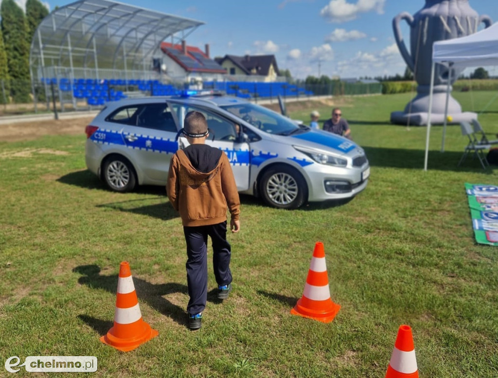 Policjanci uczestniczyli w pikniku rodzinnym w Brzozowie