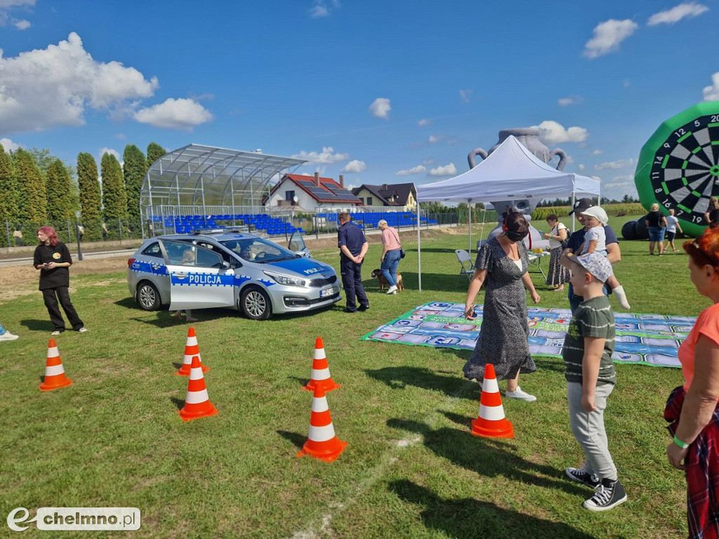 Policjanci uczestniczyli w pikniku rodzinnym w Brzozowie