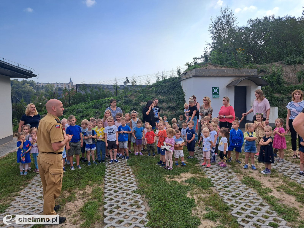 Pożar i ewakuacja ZSO nr 1 oraz w przedszkolu Bajka