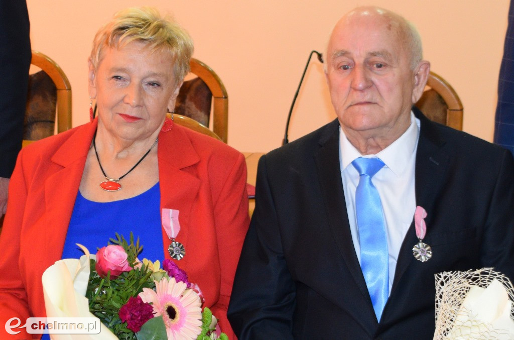 Medale Prezydenta dla Państwa Zawadzkich i Gostomskich