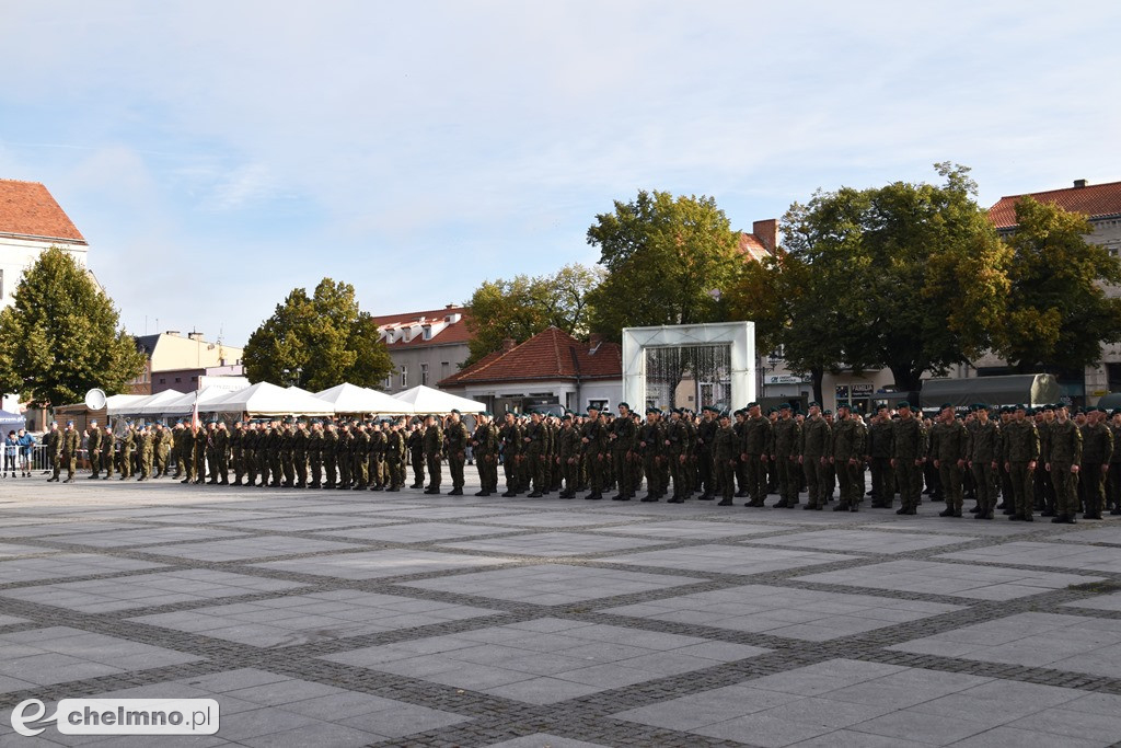 Uroczysta przysięga wojskowa żołnierzy 3. Pułku Saperów