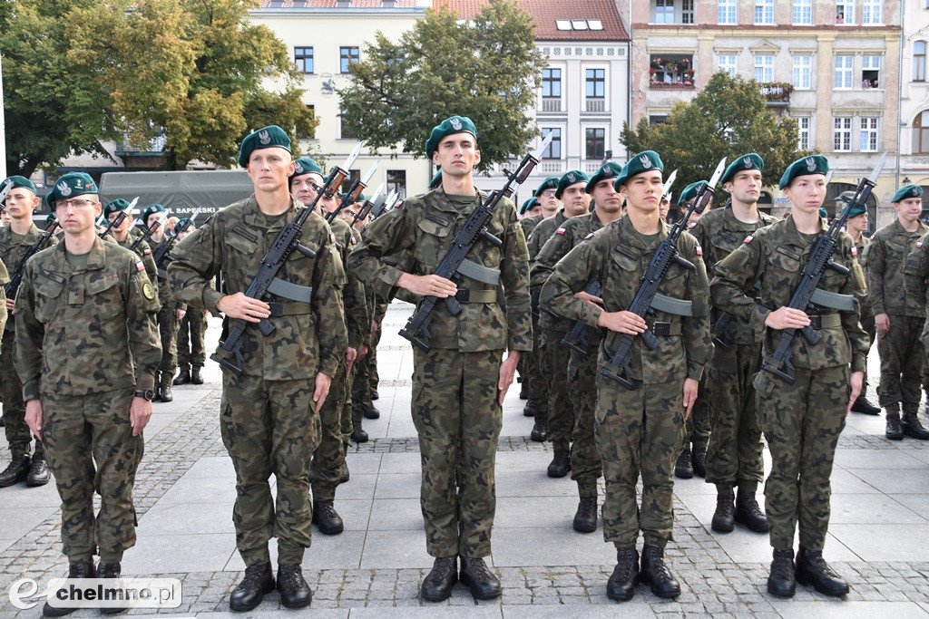 Uroczysta przysięga wojskowa żołnierzy 3. Pułku Saperów