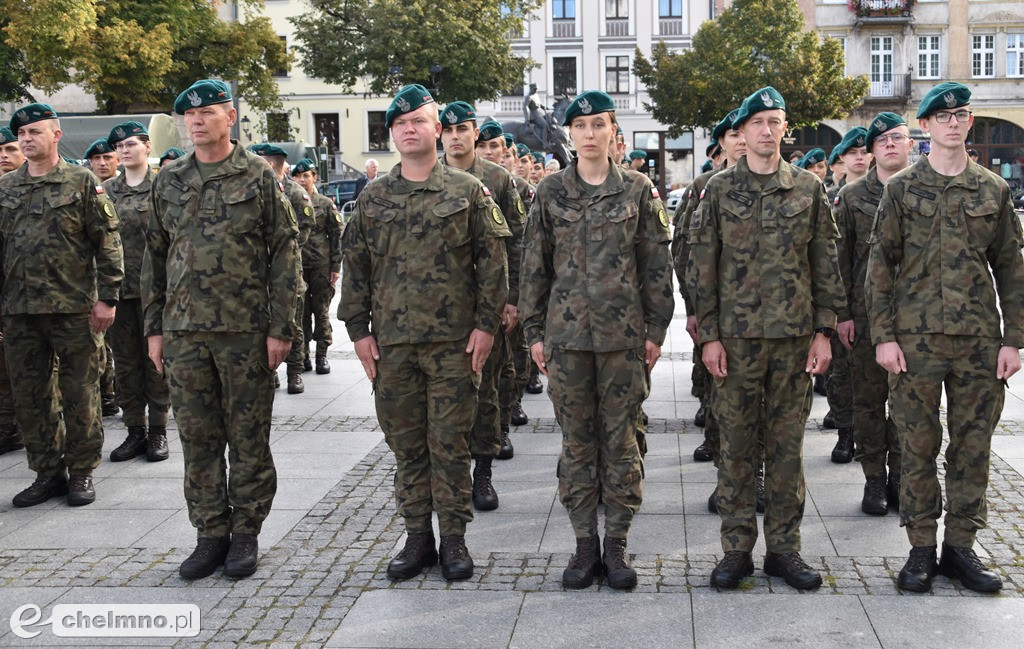 Uroczysta przysięga wojskowa żołnierzy 3. Pułku Saperów