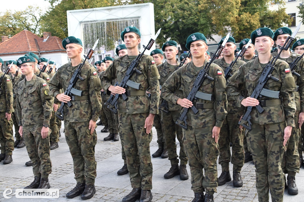Uroczysta przysięga wojskowa żołnierzy 3. Pułku Saperów