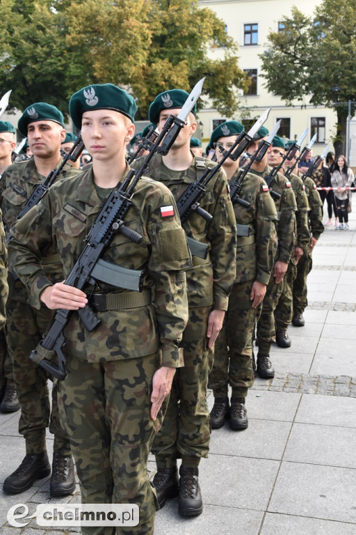 Uroczysta przysięga wojskowa żołnierzy 3. Pułku Saperów