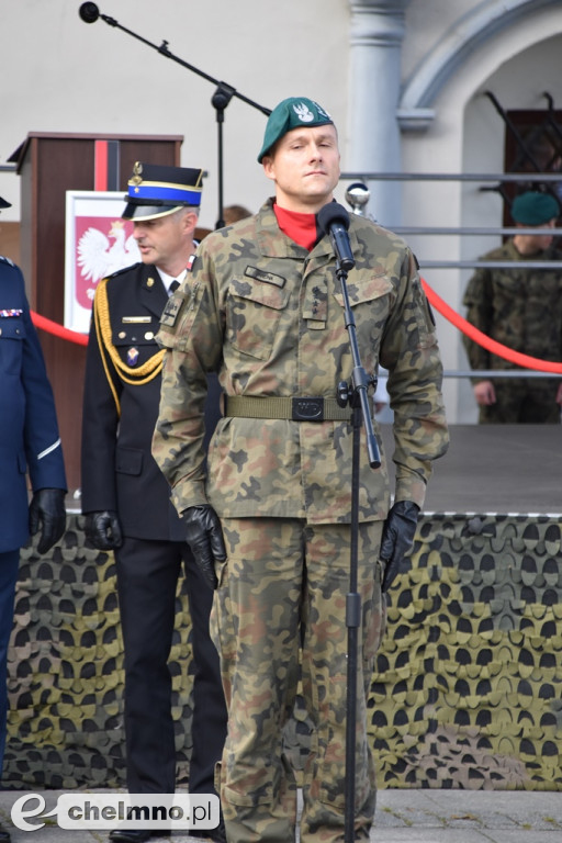 Uroczysta przysięga wojskowa żołnierzy 3. Pułku Saperów