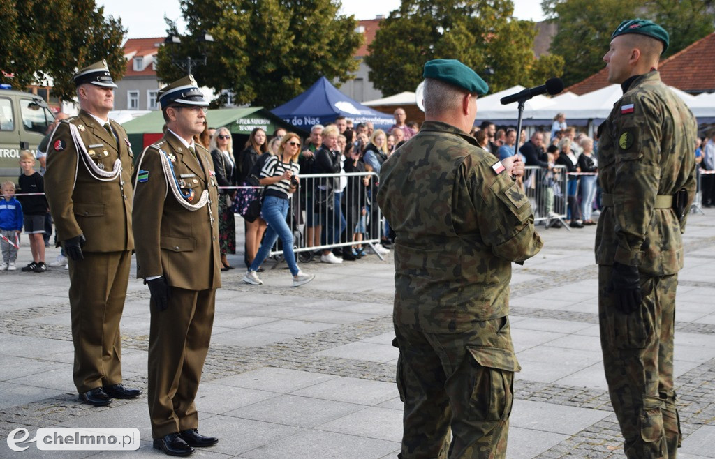 Uroczysta przysięga wojskowa żołnierzy 3. Pułku Saperów