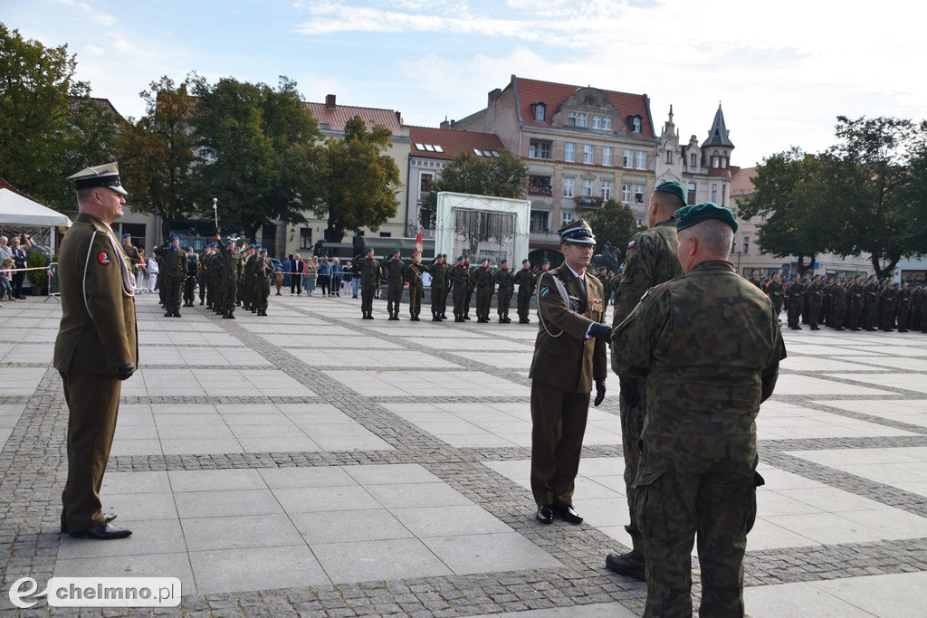 Uroczysta przysięga wojskowa żołnierzy 3. Pułku Saperów