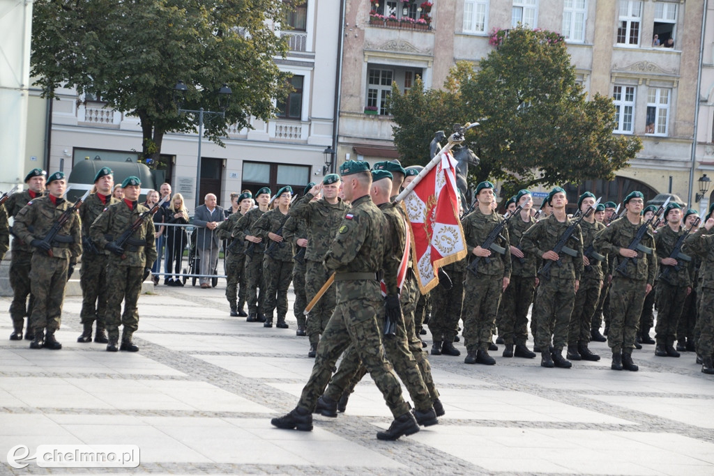 Uroczysta przysięga wojskowa żołnierzy 3. Pułku Saperów