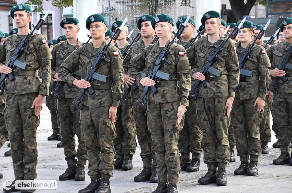 Uroczysta przysięga wojskowa żołnierzy 3. Pułku Saperów
