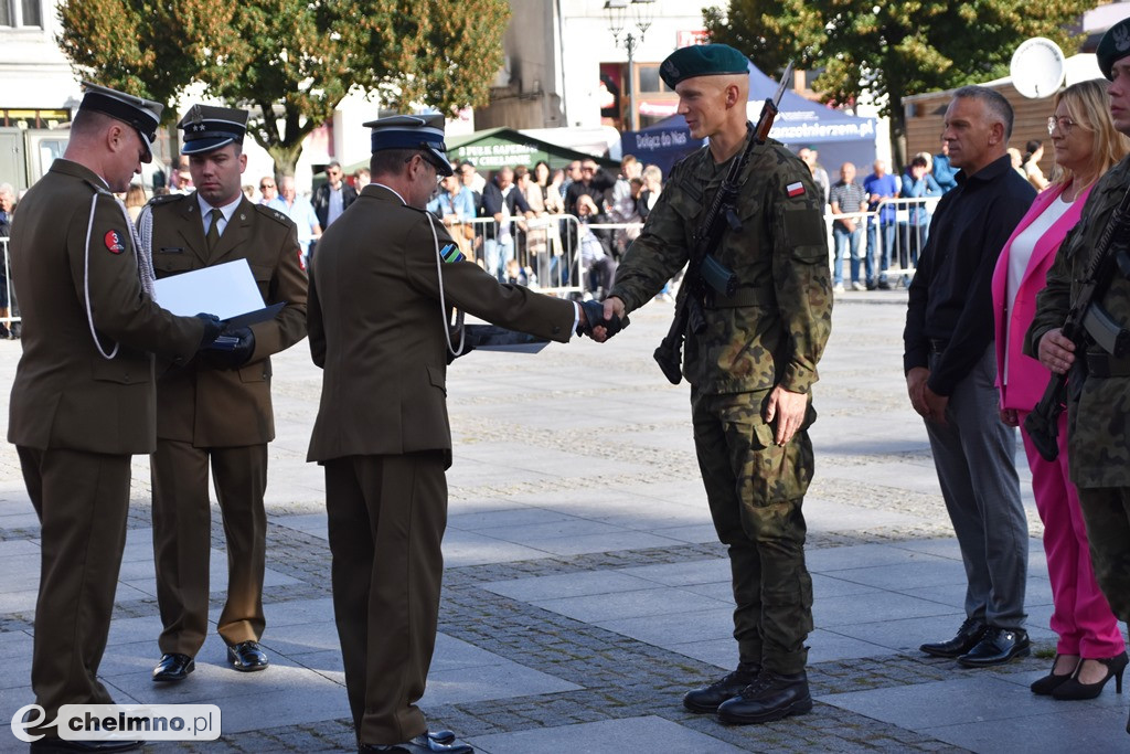 Uroczysta przysięga wojskowa żołnierzy 3. Pułku Saperów