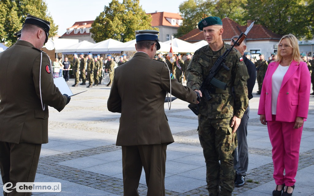 Uroczysta przysięga wojskowa żołnierzy 3. Pułku Saperów