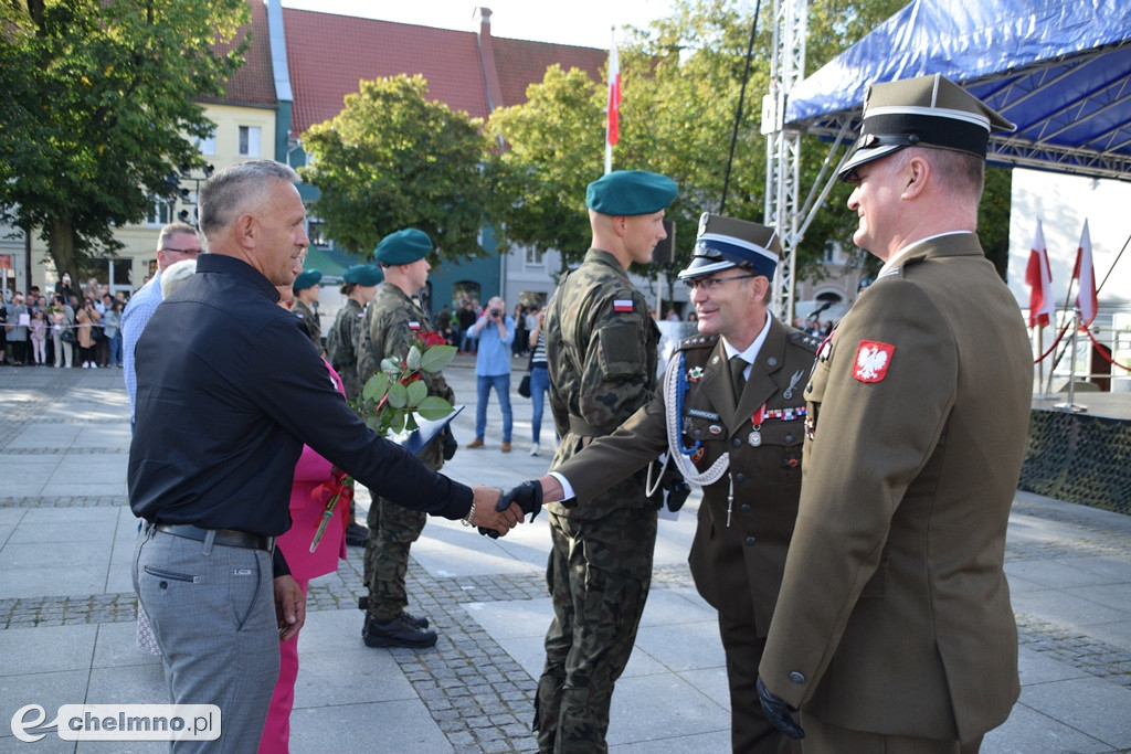 Uroczysta przysięga wojskowa żołnierzy 3. Pułku Saperów