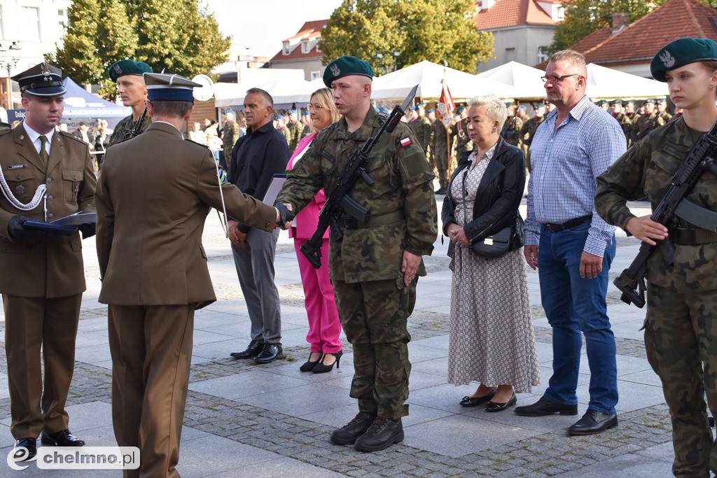Uroczysta przysięga wojskowa żołnierzy 3. Pułku Saperów