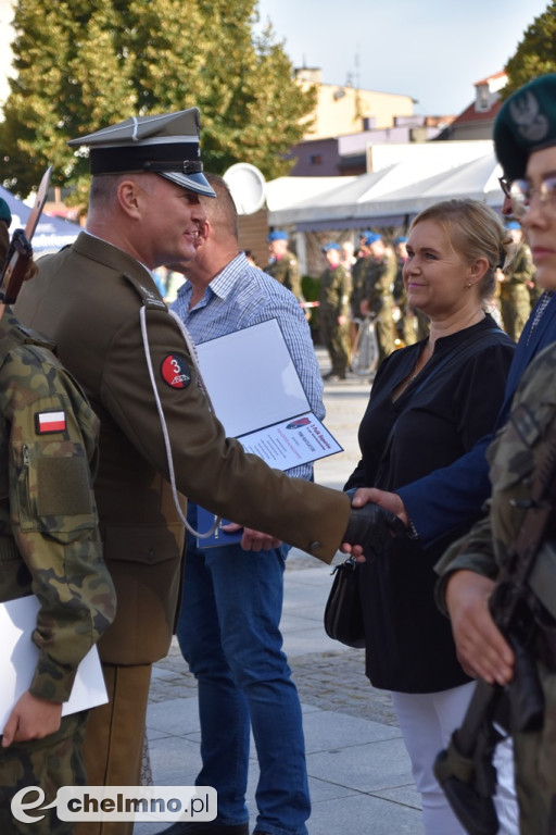 Uroczysta przysięga wojskowa żołnierzy 3. Pułku Saperów