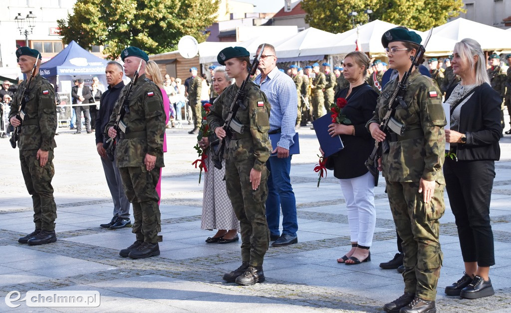 Uroczysta przysięga wojskowa żołnierzy 3. Pułku Saperów