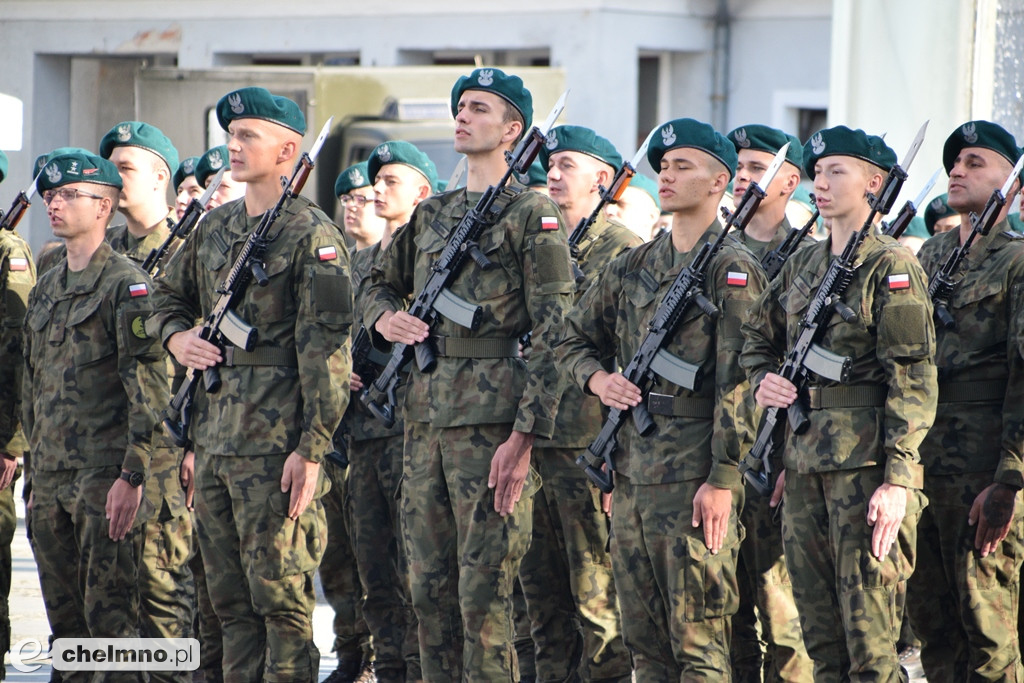 Uroczysta przysięga wojskowa żołnierzy 3. Pułku Saperów