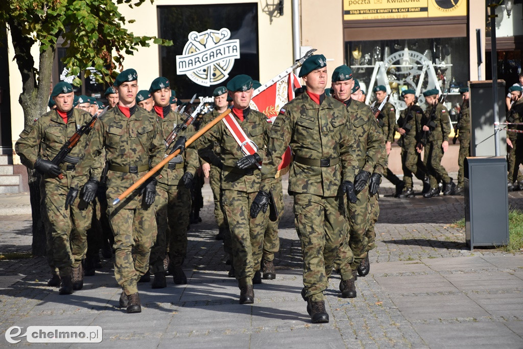 Uroczysta przysięga wojskowa żołnierzy 3. Pułku Saperów