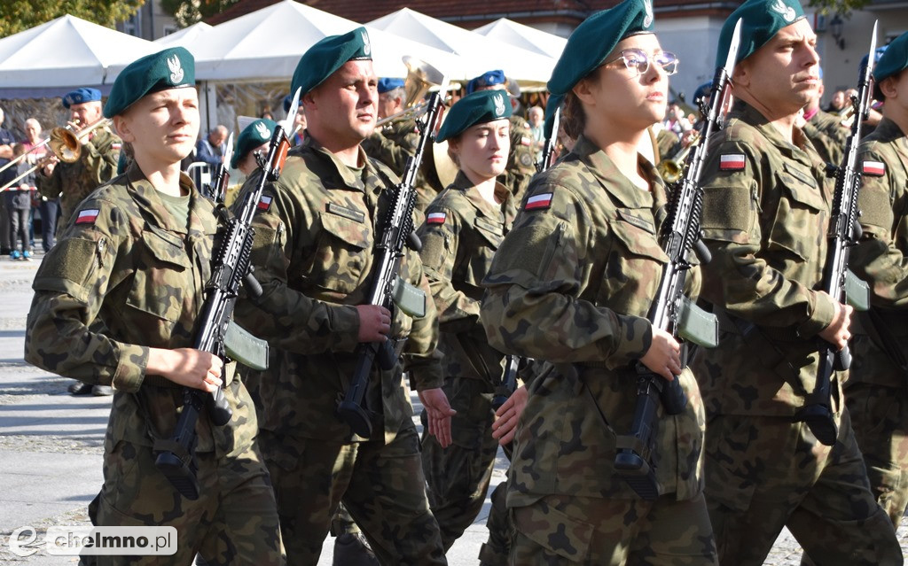 Uroczysta przysięga wojskowa żołnierzy 3. Pułku Saperów
