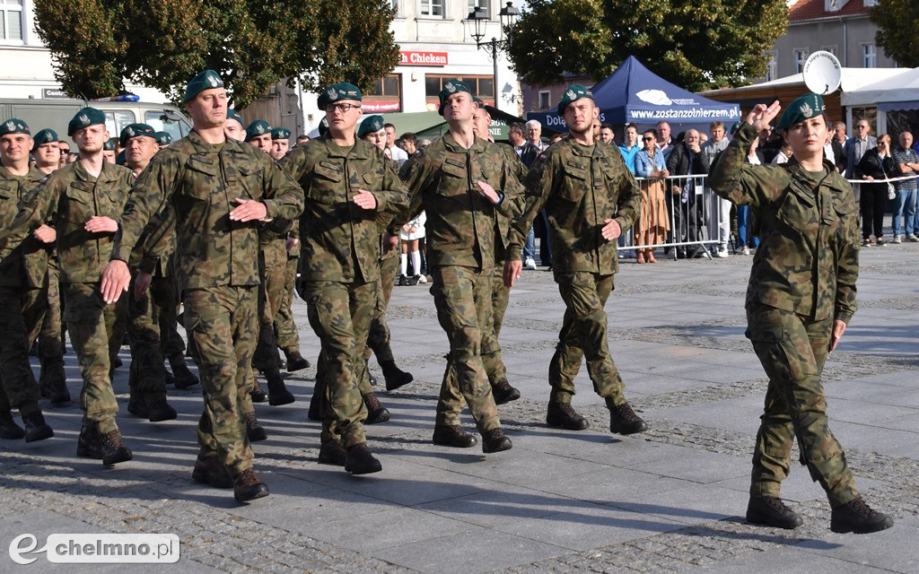 Uroczysta przysięga wojskowa żołnierzy 3. Pułku Saperów