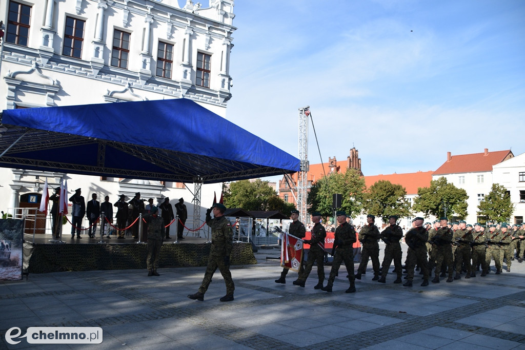 Uroczysta przysięga wojskowa żołnierzy 3. Pułku Saperów