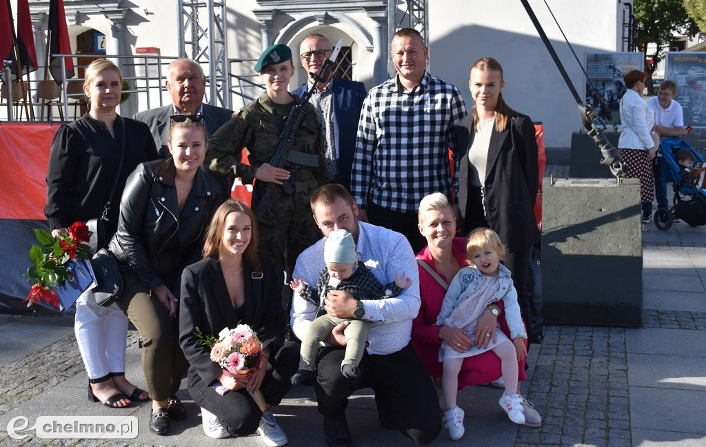 Uroczysta przysięga wojskowa żołnierzy 3. Pułku Saperów