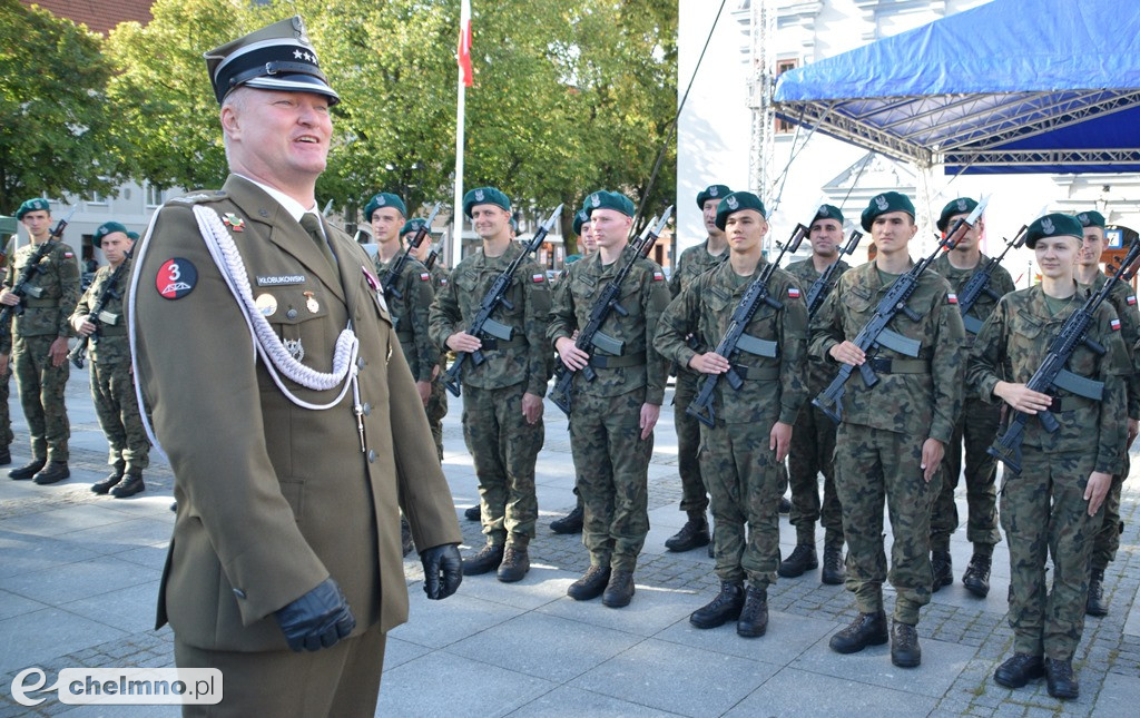 Uroczysta przysięga wojskowa żołnierzy 3. Pułku Saperów