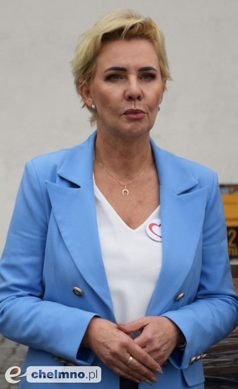 Katarzyna Lubańska zachęcała w piątek do udziału w wyborach
