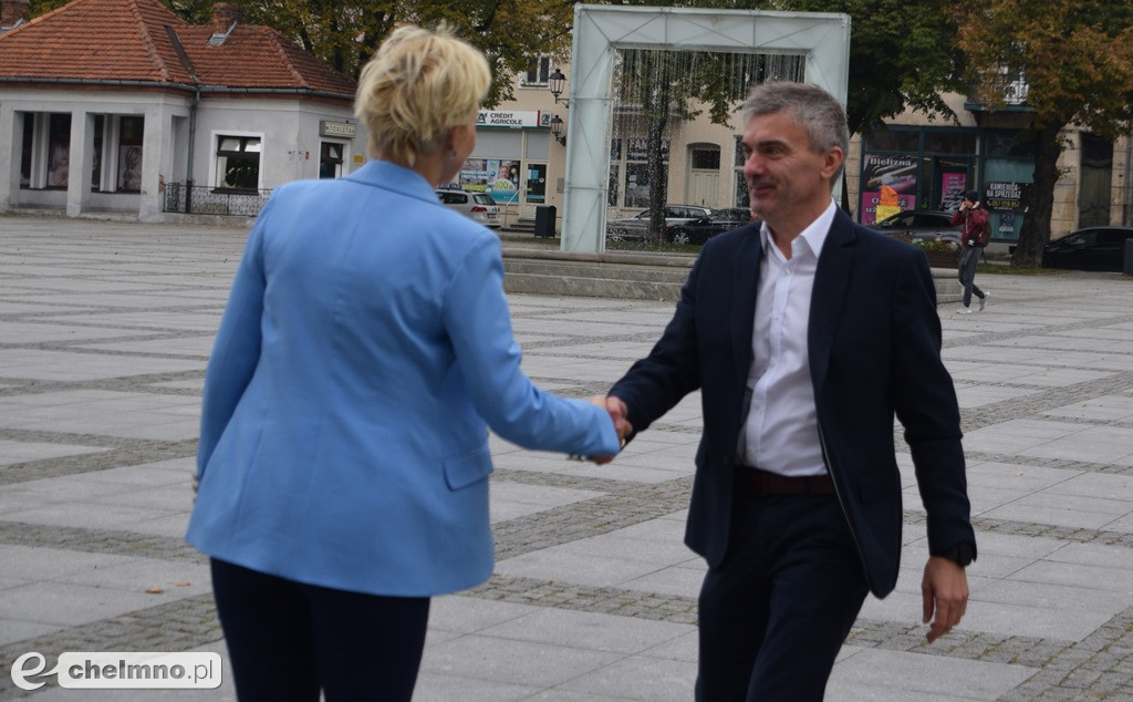 Katarzyna Lubańska zachęcała w piątek do udziału w wyborach