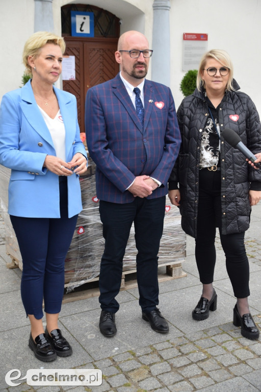 Katarzyna Lubańska zachęcała w piątek do udziału w wyborach