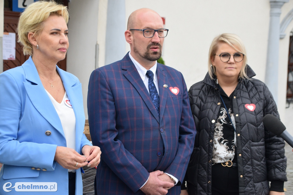 Katarzyna Lubańska zachęcała w piątek do udziału w wyborach