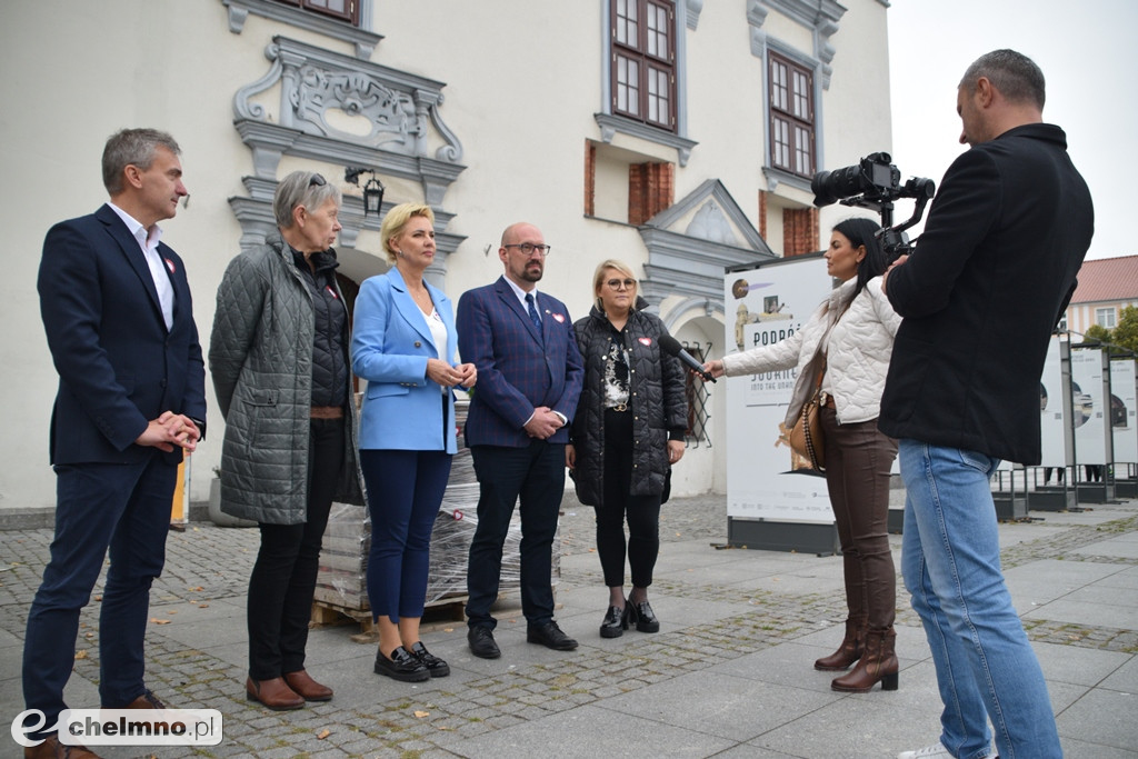 Katarzyna Lubańska zachęcała w piątek do udziału w wyborach