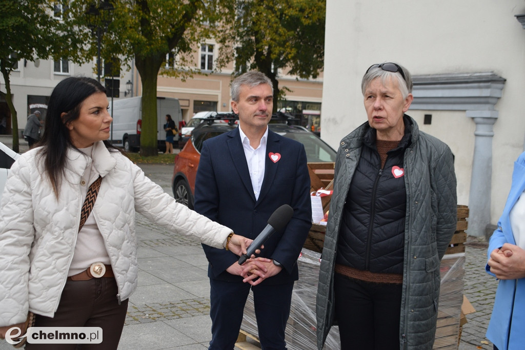 Katarzyna Lubańska zachęcała w piątek do udziału w wyborach