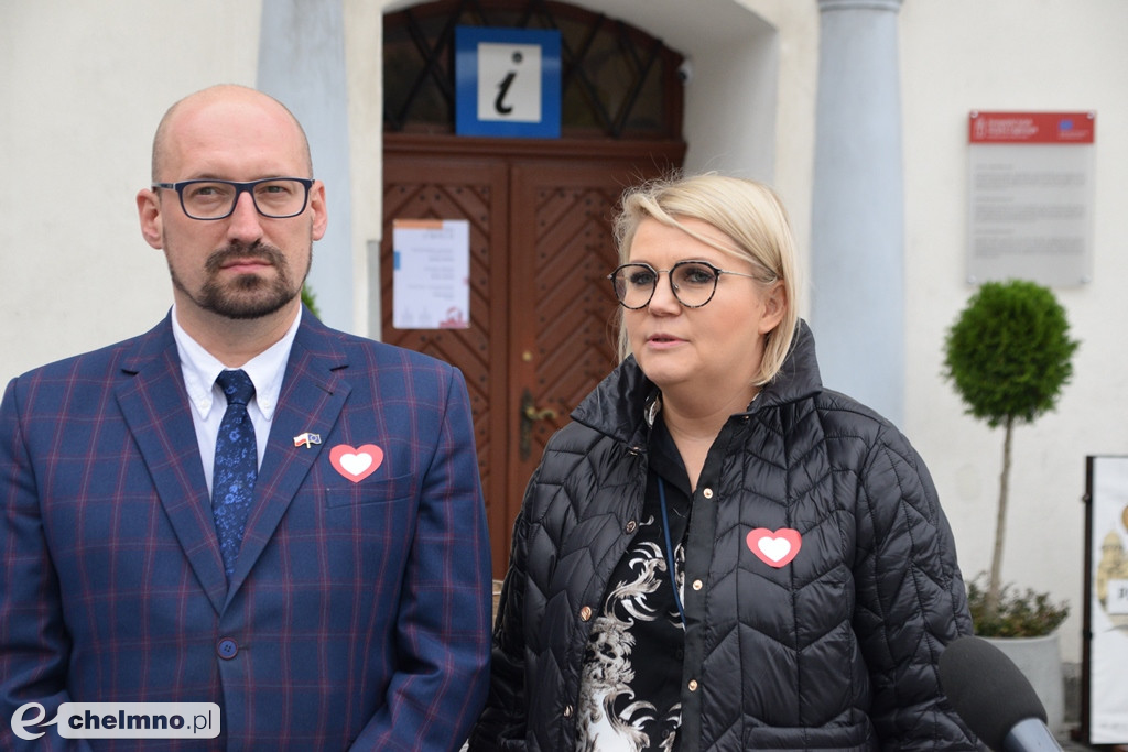 Katarzyna Lubańska zachęcała w piątek do udziału w wyborach