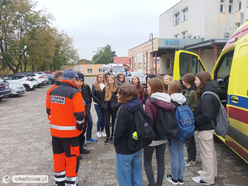 Dzień aktywnej promocji ratownictwa medycznego w ZOZ Chełmno