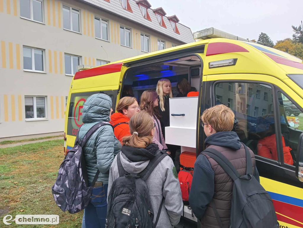 Dzień aktywnej promocji ratownictwa medycznego w ZOZ Chełmno