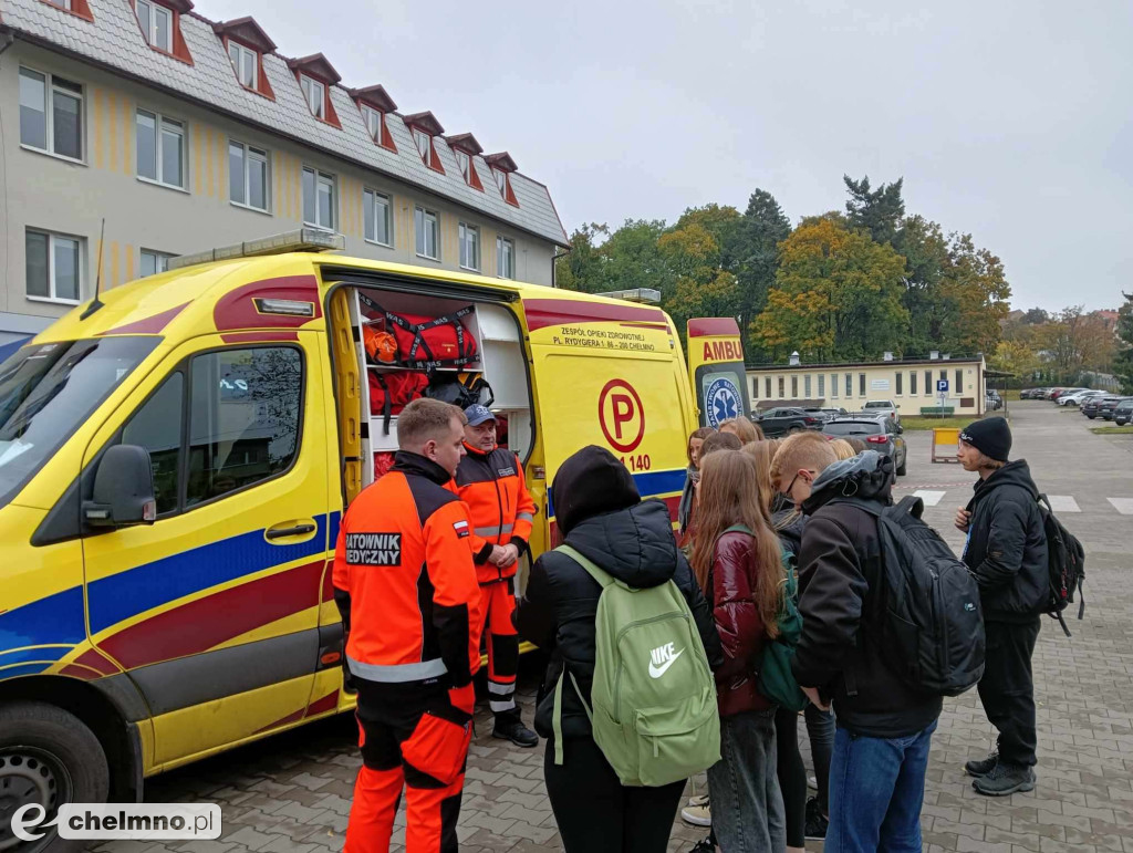 Dzień aktywnej promocji ratownictwa medycznego w ZOZ Chełmno