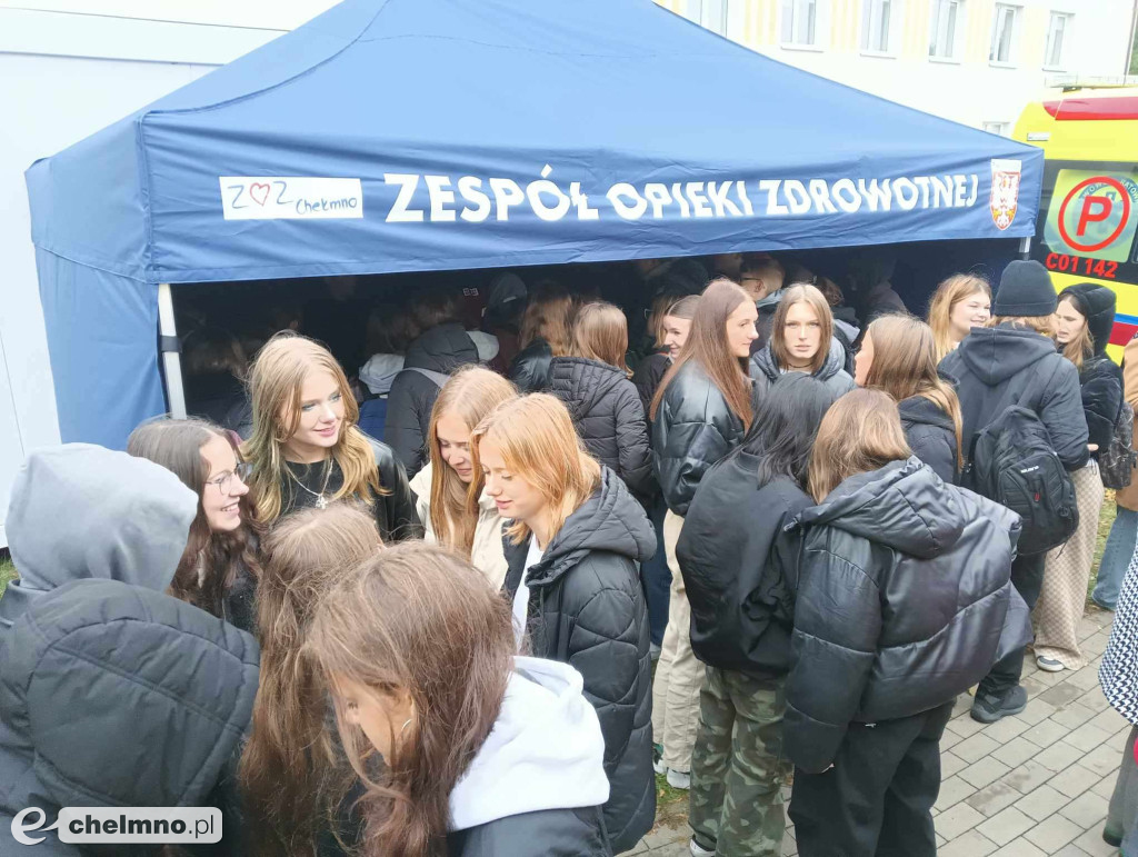 Dzień aktywnej promocji ratownictwa medycznego w ZOZ Chełmno