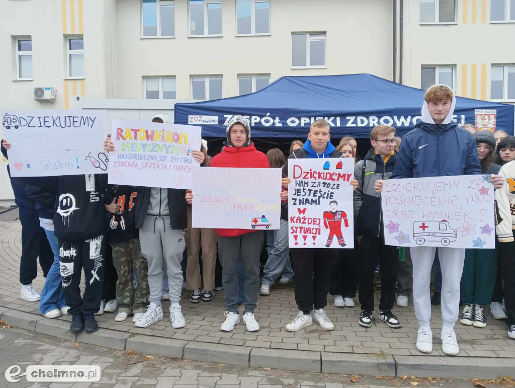 Dzień aktywnej promocji ratownictwa medycznego w ZOZ Chełmno