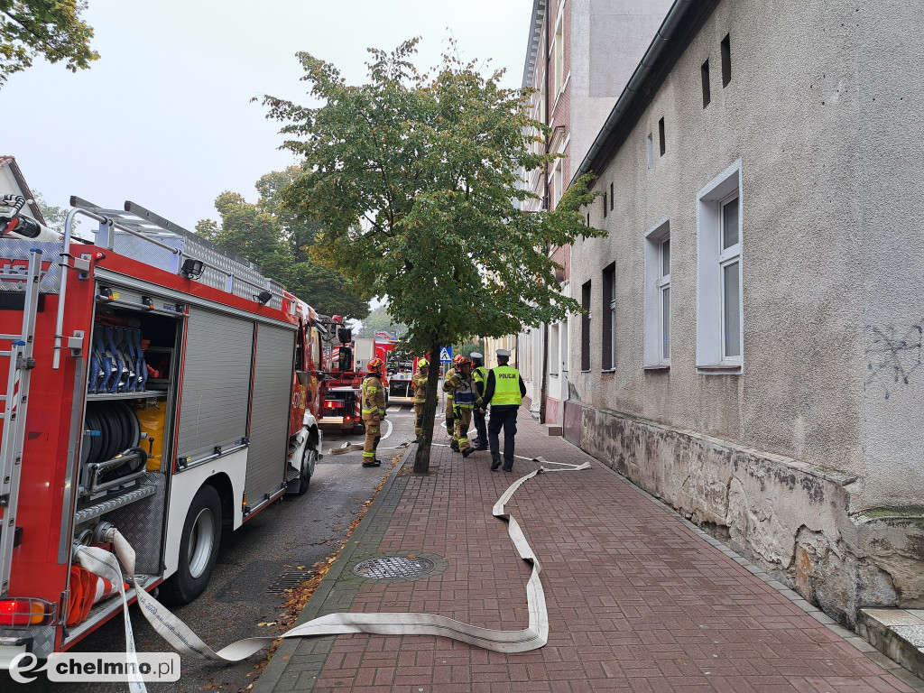Ćwiczenia ewakuacyjne w Urzędzie Gminy i Urzędzie Miasta w Chełmnie