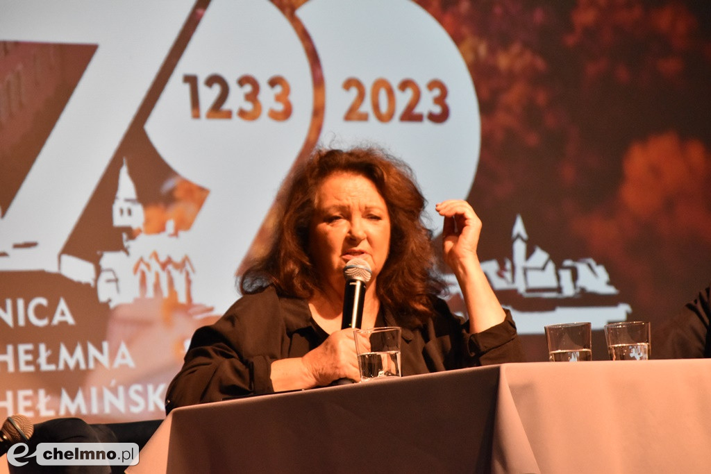 Anna Dymna oczarowała głosem chełmińską publiczność